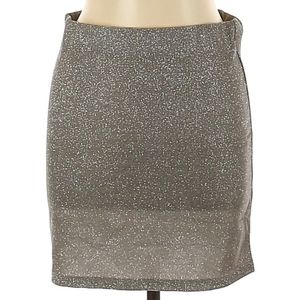 Sparkly Silver Skirt